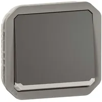 Legrand Plexo New Einsatz Wechselschalter Kontroll 10AX, Steckklem,IP55,IK08, anthrazit