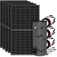 Offgridtec Solaranlage mit 200L Fothermo Boiler zur Warmwasseraufbereitung