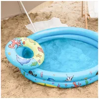 Swim Essentials 120 cm + Strandball + Schwimmring -