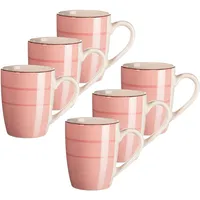 Mäser Kaffeebecher 0,38 l Koralle 6 St.