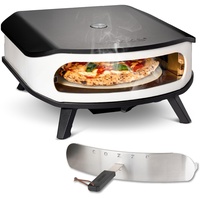 Cozze cozze® 17" mit drehbarem Pizzastein, LED und Tür