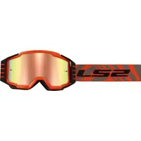 LS2 Crossbrille Charger Pro Iridium Vi neonorange