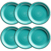 Mäser Dessertteller-Set, Steingut Lumaca