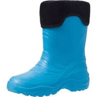 Ladeheid Kinder federleicht Eva Thermo Gummistiefel gefüttert LA-861 Blau-Celeste