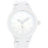 Oozoo Unisex Armbanduhr Vintage Series Analog Kunststoff weiß UOC4115A
