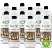 BioFair Bioethanol 100% | 12 x 1L Flasche |