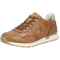 Rieker Sneaker Low (Glattleder) U0304-25 nougatbraun Herren
