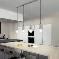 GLOBO Hängeleuchte Deckenlampe modern Pendellampe Spots hängend Esstisch, Terrazzo