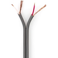 Nedis Cotr15000gy100 Audiokabel 2x 0.16 mm2 Kupfer 100.0 m