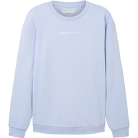 Tom Tailor 1038751 Print Sweatshirt Brunnera Blue XL