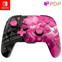 PDP Rematch Glow Grand Prix Peach Nintendo Switch