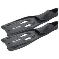 Fashy Erwachsene Flossen Schwimmflossen schwarz, 45/46