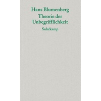Suhrkamp Theorie der Unbegrifflichkeit