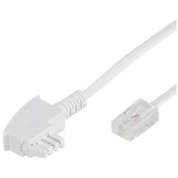 Vivanco TK 48B-N DSL Anschlusskabel, TAE-F Stecker auf RJ45-Stecker