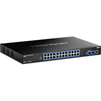 TRENDNET TI Hardened Industrial Gigabit Managed Switch, 24x RJ-45,