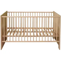 VCM Olja Kinderbett 70x140 cm, eiche Nachbildung. - Braun