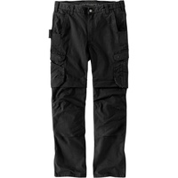 CARHARTT Steel Rugged Cargo Work Pants, Schwarz, - W32/L30
