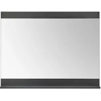 Furn.design Garderobenspiegel grau Glas, Uni, 92x71x10 cm Spiegel, Wandspiegel