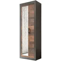 Furn.design Garderobenschrank in Old Used Wood Shabby Design mit