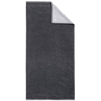 Dyckhoff Handtuch RHOMB, Graphitfarben / Silbergrau - 50 x