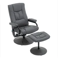 Happy Home Massagesessel Relaxsessel mit Heizfunktion & Fußhocker -