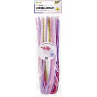 Folia Pfeifenreiniger mehrfarbig Chenilledraht Unicorn Ø 8,0 mm 10