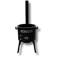Grillpeter Feuerofen Ø 45 cm Stahl schwarz