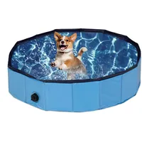 Relaxdays Hundepool, H x D: 20 x 80 cm,