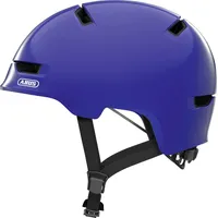 ABUS Fahrradhelm Kinder Youth Größe S shiny blue