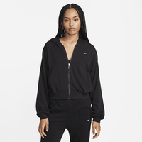 Nike Damen Shirt Sportswear Chill Terry Loose, BLACK/SAIL, XL