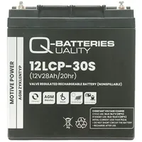 Quality Batteries Q-Batteries 12LCP-30S / 12V - 30Ah Blei