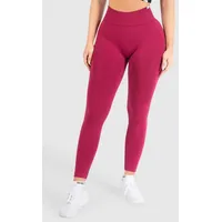 SMILODOX Damen Leggings Slayton Scrunch Rot ROT XS