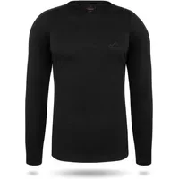 Normani Outdoor Sports Merino Langarm Melbourne Schwarz XL