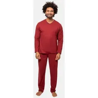 Ammann Schlafanzug Organic Cotton Pure in Merlot | Gr.: