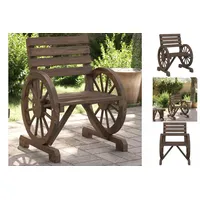 VidaXL Gartenstuhl 58x58x78,5 cm Massivholz Tanne