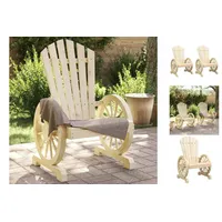 VidaXL Adirondack-Gartenstühle 59,2 x 77,7 x 31,1 cm braun