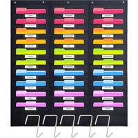 COFI Heavy Duty Storage Pocket Chart für Klassenzimmer mit