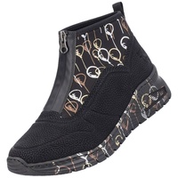 Rieker Sneaker High M4953-00 Damen 31363132373430 schwarz 36