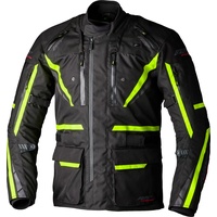 RST Pro Paragon 7 Textiljacke wasserdicht - Schwarz/Neon-Gelb /