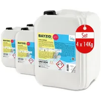 BAYZID® 4x 14 kg pH Plus flüssig für Pools