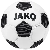 Jako Animal Fußball Trainingsball 701 weiß/schwarz/steingrau 5