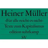 Suhrkamp »Für alle reicht es nicht«
