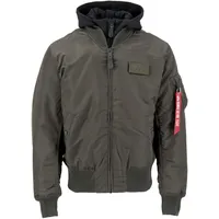 Alpha Industries Ma-1 D-tec Jacke Black Olive 2XL
