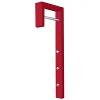 Hti-Living Garderobenleiste Altona Rot