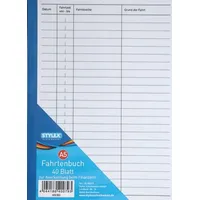 Toppoint 2x Fahrtenbuch/DIN A5 / 40 Blatt