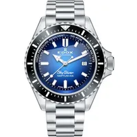 Edox 80120-3NM-BUIDN Skydiver Neptunian Automatik 44mm 100ATM