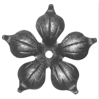 FeNau GmbH Zierrosette Schmiedeeisen Rosette Ø 90 x 2