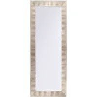 Beliani Wandspiegel Gold rechteckig 50 x 130 cm