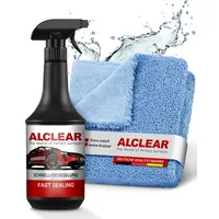 AlClear 71100SV Lack Schnellversiegelung 1 Liter inkl. Mikrofaser Auto