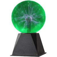 Satisfire Plasmakugel Plasmaball magisch zuckend Blitz-Show Automatik Musiksteuerung grün